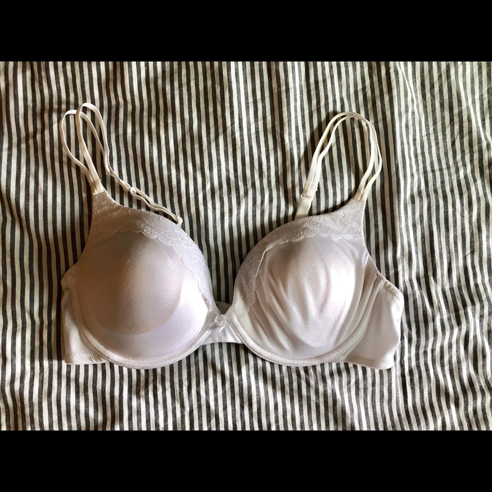 3 for $30📣 Fun & innocent white bra- never worn